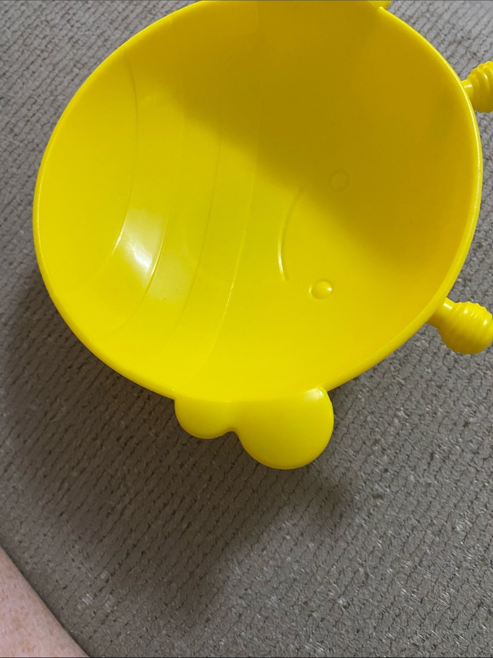 Skip Hop activity center Yellow Bee Face suction Bowl explore & more - Picture 4 of 15
